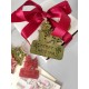 confezione regalo personalizzata, nastro per fiocco e biglietto regalo con auguri stampati