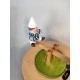 carillon Pinocchio per bambini, altalena Pinocchio. Giostra regalo per battesimo o nascita