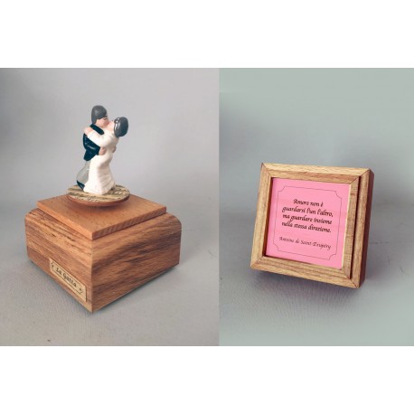  carillon INNAMORATI da collezione , conaforisma regalo fidanzati, anniversario da collezione e personalizzato