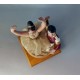 carillon ballerina e ballerino da collezione legno lo schiaccianoci. Carillon personalizzato artigianale
