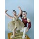 carillon ballerina e ballerino da collezione legno lo schiaccianoci. Carillon personalizzato artigianale
