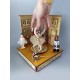 carillon ballerina in legno da collezione clara e lo schiaccianoci e il balletto. Carillon da collezione per bambina