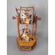  carillon giostra pagliacci, per bambini e bimbi, carillon battesimo. Carillon da collezione. Carillon personalizzato nome 