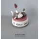 carillon Innamorati personalizzato, bomboniera o cake topper, matrimonio anniversario fidanzamento. carillon personalizzato