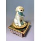 labrador, CANE COMBINA GUAI, carillon in legno da collezione. Caricatura personalizzata cane. Regalo del tuo cane personalizzato