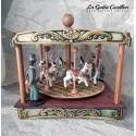 GRAN GIOSTRA CAVALLI, carillon giostra in legno