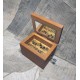carillon legno scatolina beatles, portagioie da collezione musicisti scatolina, carillon a manovella