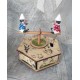  carillon Pinocchio, in legno per bambini. giostra, carillon neonato, carillon battesimo Altalena E Pinocchio