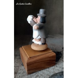  carillon SPOSINI da collezione , con aforisma regalo fidanzati, anniversario da collezione e personalizzato