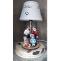 LAMPADA CARILLON RITRATTO DI FAMIGLIA, carillon personalizzato