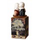 Magritte AMANTI. carillon innamorati. Regalo matrimonio, anniversario, inaugurazione. Artigianale, made in Italy