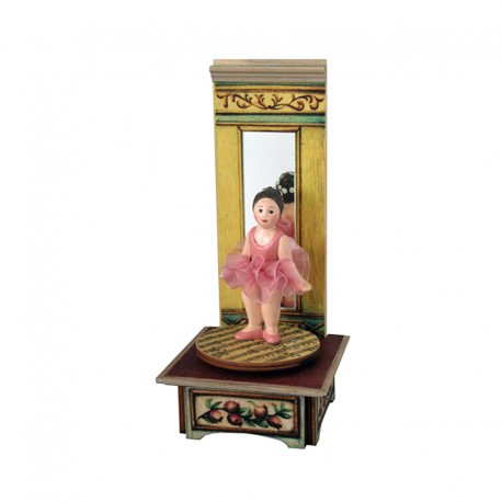 carillon ballerina in legno da collezione. Carillon ballerina per bambina bimba o signora