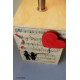C'est l'amour, carillon lampada artigianale made in italy, regalo innamorati per anniversario fidanzati matrimonio compleanno