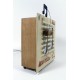 MUSICA E NOTE, carillon luminoso lampada applique in legno per bimbi, bambino e neonato. CARILLON DA COLLEZIONE