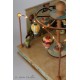  carillon GIOSTRA mongolfiera con bimbi, in legno per bambini. Regalo battesimo o nascita. Da collezione per adulti o carillon n