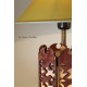 lampada carillon cielo, Esher e i cigni. in legno da collezione artigianale