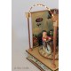  carillon giostra bimbi e bicilette luminoso, per bambini e adulti, carillon battesimo o nascita. Da collezione. per neonato