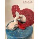 carillon cigni innamorati bomboniera, regalo, per innamorati fidanzati sposi, anniversario, matrimonio o fidanzamento