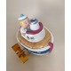 carillon bimbo per neonati e bambini, regalo nascita o battesimo, barca e marinaio. Artigianale made in italy