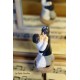 carillon in legno portagioie con innamorati sposi, regalo per chi ama la danza e il balletto. personalizzabile.