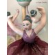 carillon ballerina in legno da collezione. Carillon giostra ballerine per bambina, bimba o signora