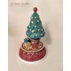 ALBERO DI NATALE E DONI, carillon natalizio. Carillon di natale da collezione. Carillon artigianale. Carillon personalizzato. 